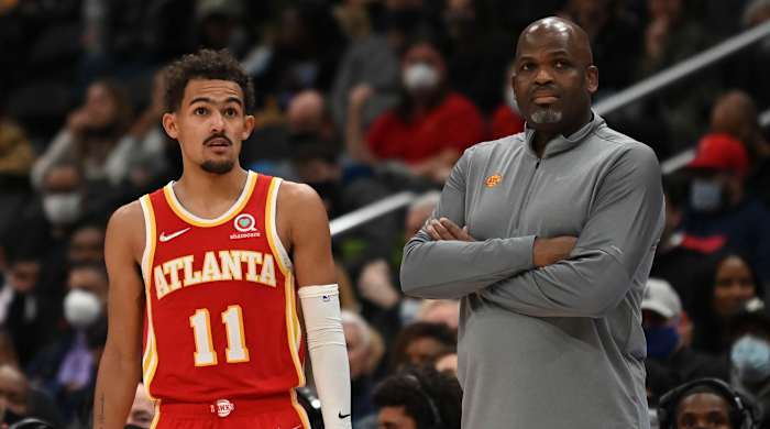 Trae Young, Nate McMillan